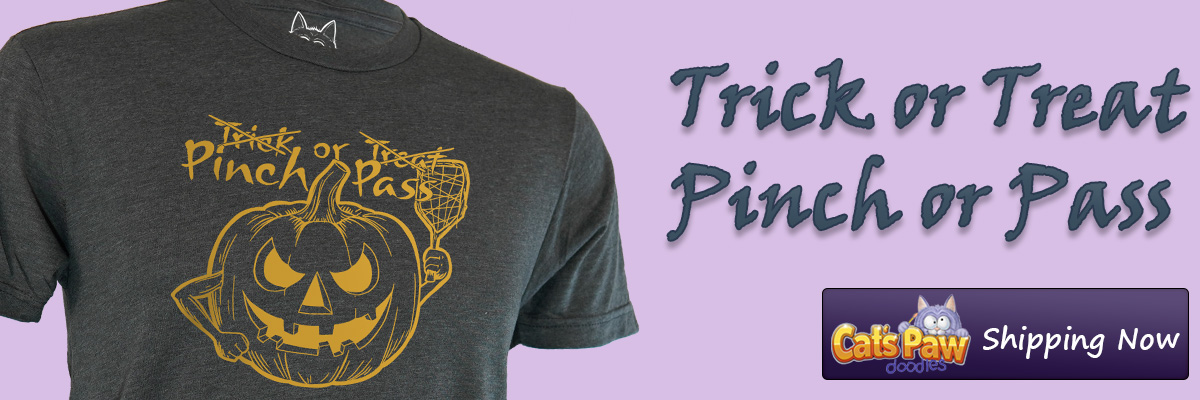 Trick or Treat, Pinch or Pass – The Ultimate Halloween T-Shirt for Racquetball Enthusiasts!